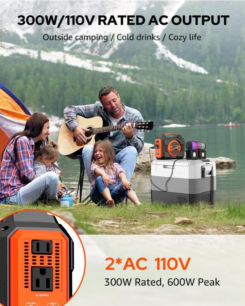 Apowking Solar Powered Generator 300W/110V