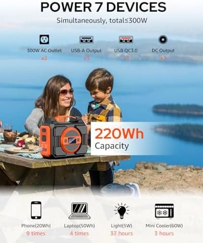 Apowking Solar Powered Generator manual